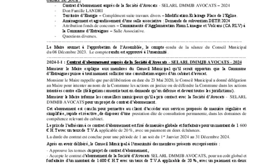 PV Conseil Ann&eacute;e 2024