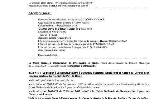 PV Conseil Ann&eacute;e 2022